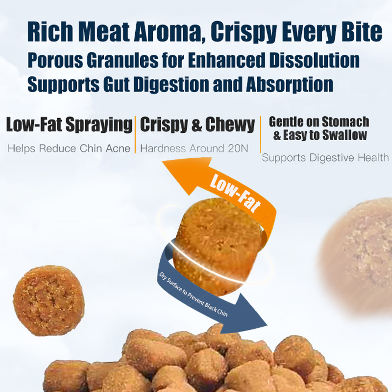 Kissbaby Fresh Meat Crunchy Dog Food, Complete Nutrition Dog Food for Small & Medium Dogs (Teddy, Bichon) & Large Breeds – 5 lbs Kissbaby Fresh Meat Crunchy Dog Food, Complete Nutrition Dog Food for Small & Medium Dogs (Teddy, Bichon) & Large Breeds – 5 lbs